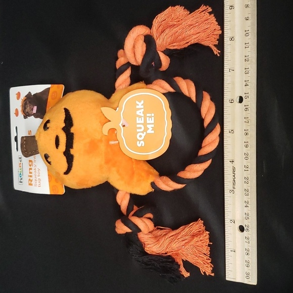 Outward Hound NWT Ring Toss Squeaky Interactive Tug Toy for Dogs - Picture 5 of 5